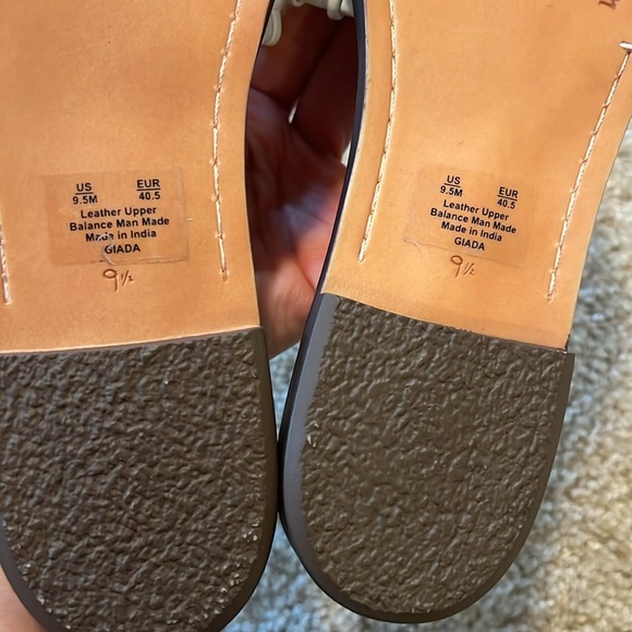 Sam Edelman Giada braided white leather slide sandal shoe size 9.5 shoe - Picture 7 of 7